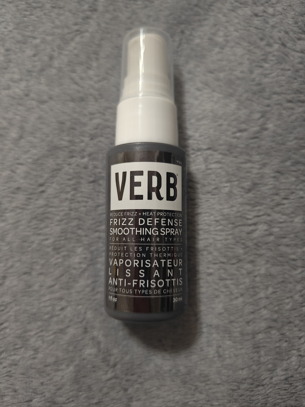 Verb Frizz Defense Smoothing Spray - Travel Size